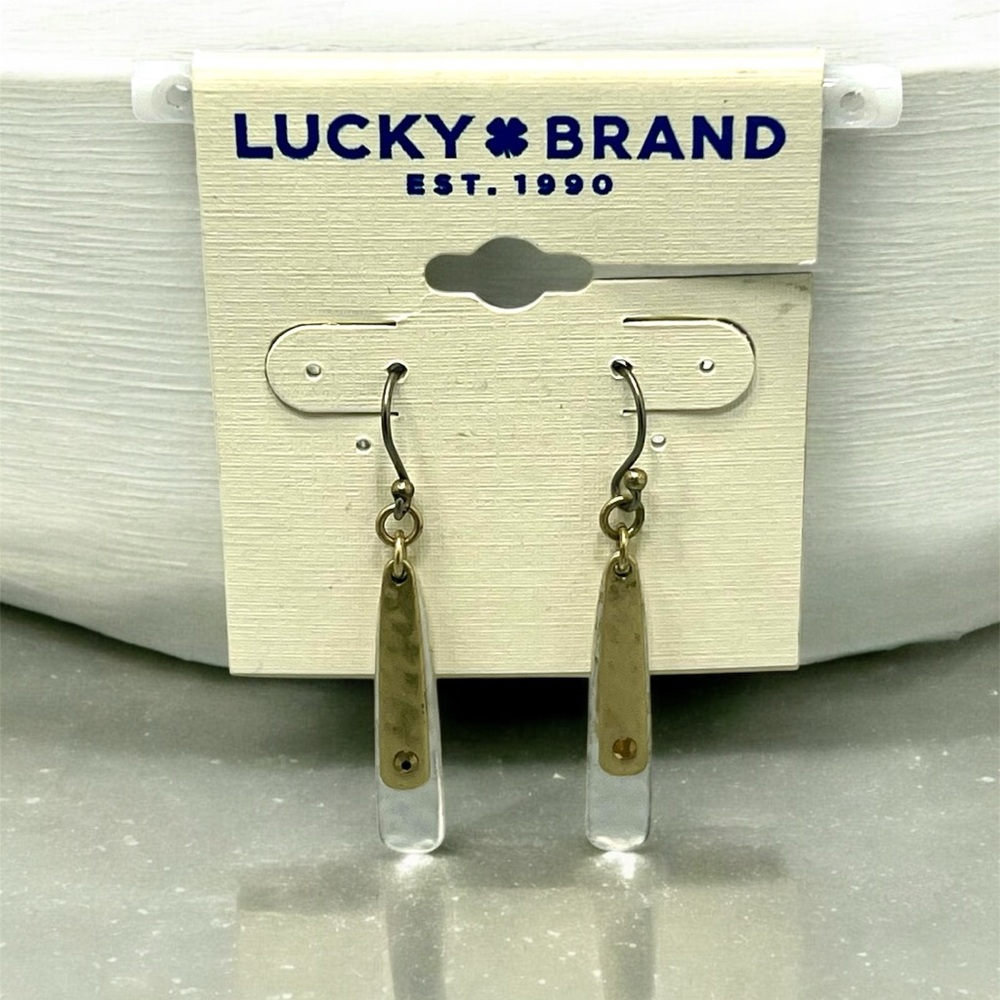 Lucky Brand Gold and Silver Earrings